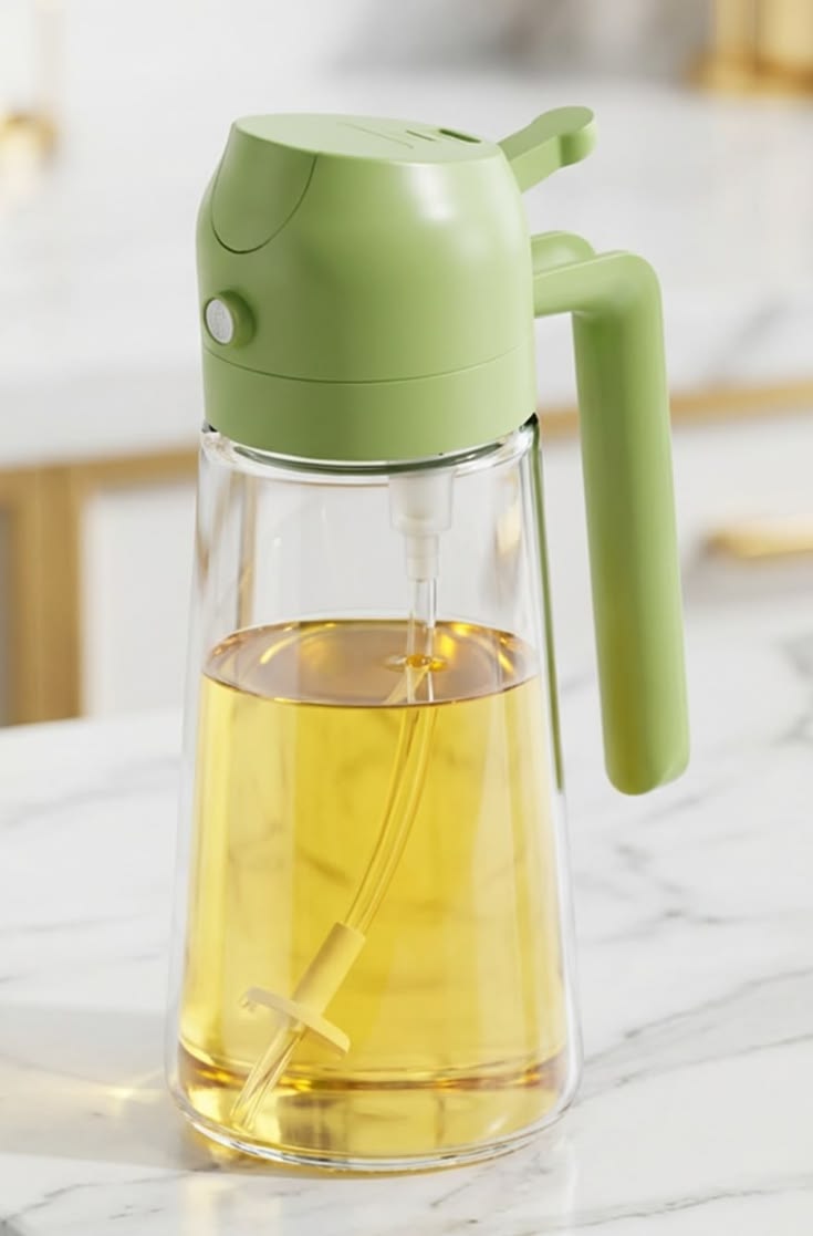 2-in-1 Oil Sprayer & Dispenser Bottle