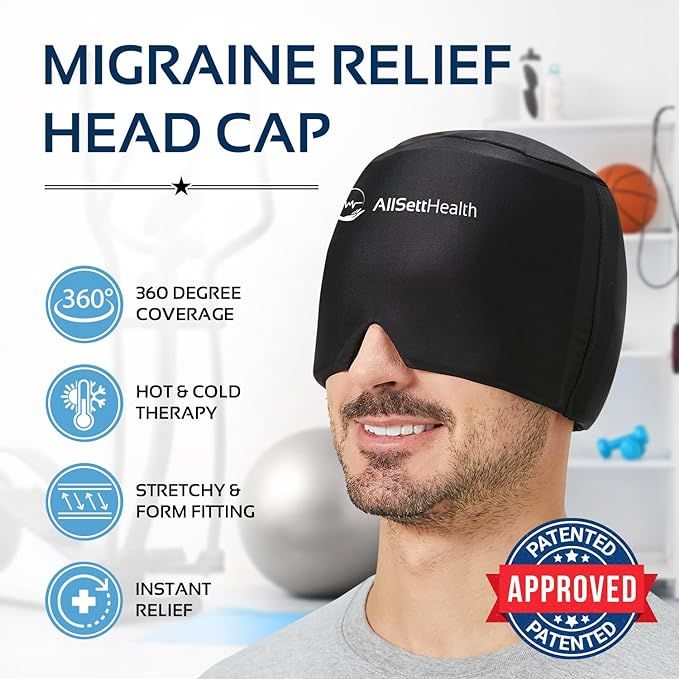 Hot & Cold Migraine Relief Cap
