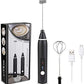 2-in-1 USB Rechargeable Milk Frother & Egg Whisk