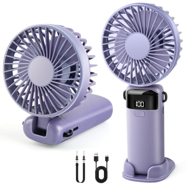 Portable Cooling Mini Fan with Power Bank