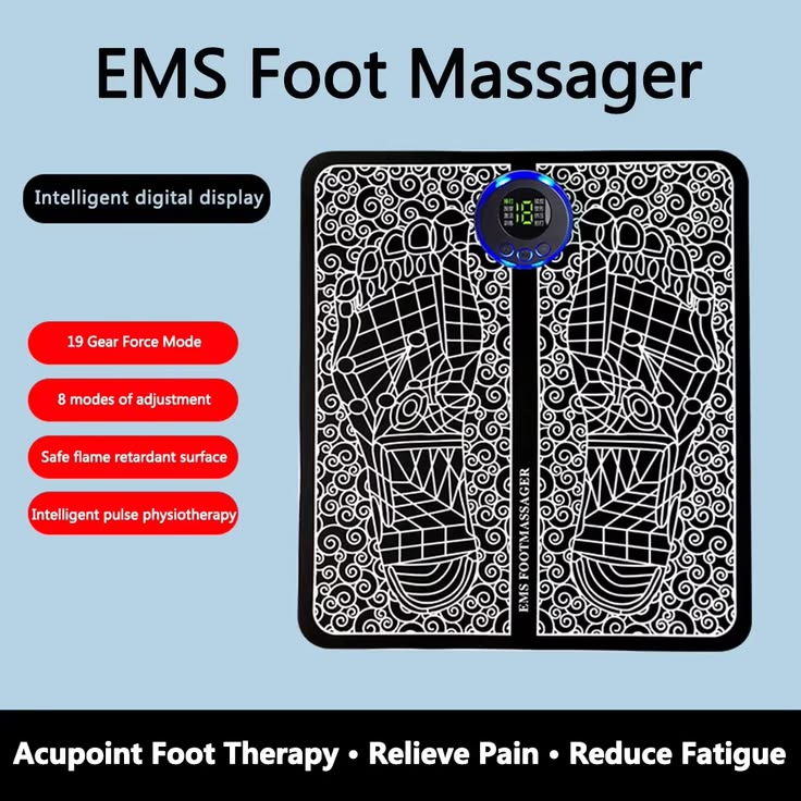 EMS Electric Foot Massager Mat