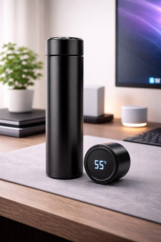 LED Temperature Display Vacuum Bottle