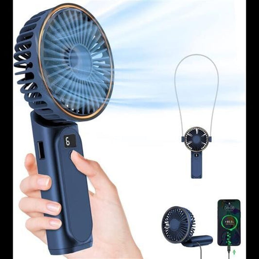 Portable Cooling Mini Fan with Power Bank